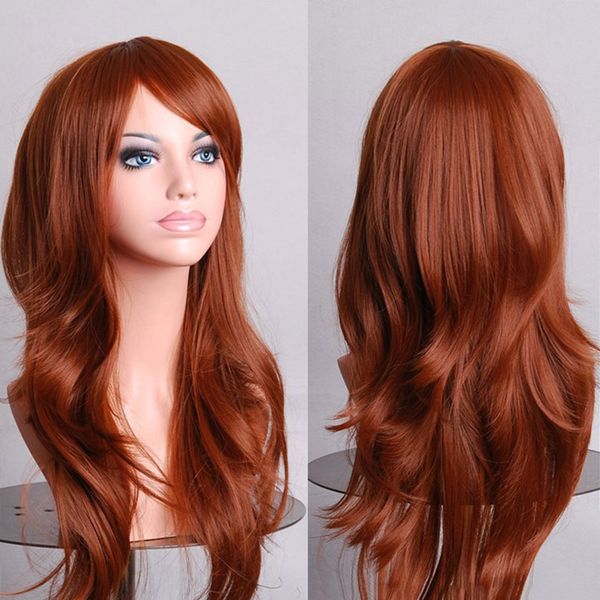 seller 70cm loose wave synthetic hair wigs for women cosplay wig blonde blue red pink grey purple human party halloween christmas gift, Black
seller 70cm loose wave synthetic hair wigs for women cosplay wig blonde blue red pink grey purple human party halloween christmas gift, Black