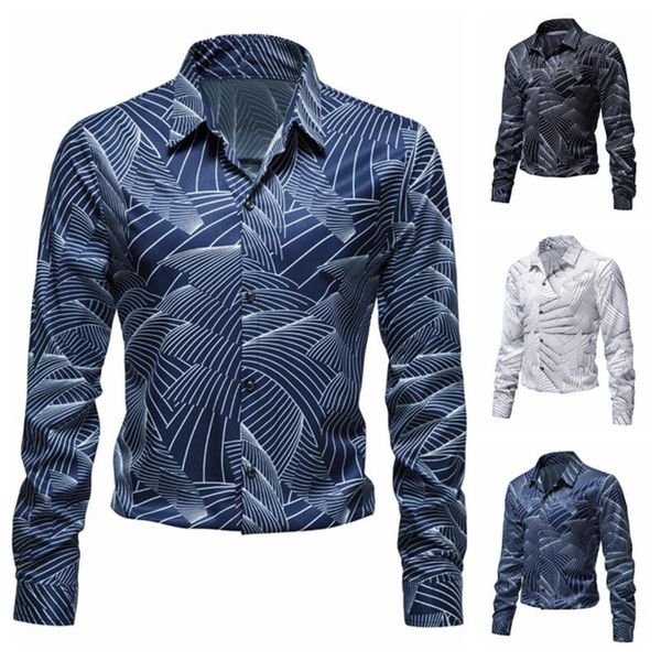 men's casual shirts fall/winter polyester cotton loose printed lapel long sleeve shirt print long-sleeved, White;black
men's casual shirts fall/winter polyester cotton loose printed lapel long sleeve shirt print long-sleeved, White;black
