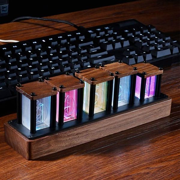 desk & table clocks time tube glow quasi-glow clock led digital solid wood chinese night light brightness adjustable
desk & table clocks time tube glow quasi-glow clock led digital solid wood chinese night light brightness adjustable