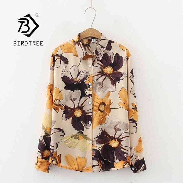 summer new fashion women vintage elegant floral print shirt long sleeve loose chiffon blouse casual feminina blusa t06610t 210430, White
summer new fashion women vintage elegant floral print shirt long sleeve loose chiffon blouse casual feminina blusa t06610t 210430, White