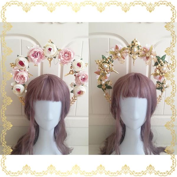 party masks lolita halo aperture goddess tea show take po props two-sided flower pearl cross baroque cosplay hair crown headband
party masks lolita halo aperture goddess tea show take po props two-sided flower pearl cross baroque cosplay hair crown headband
