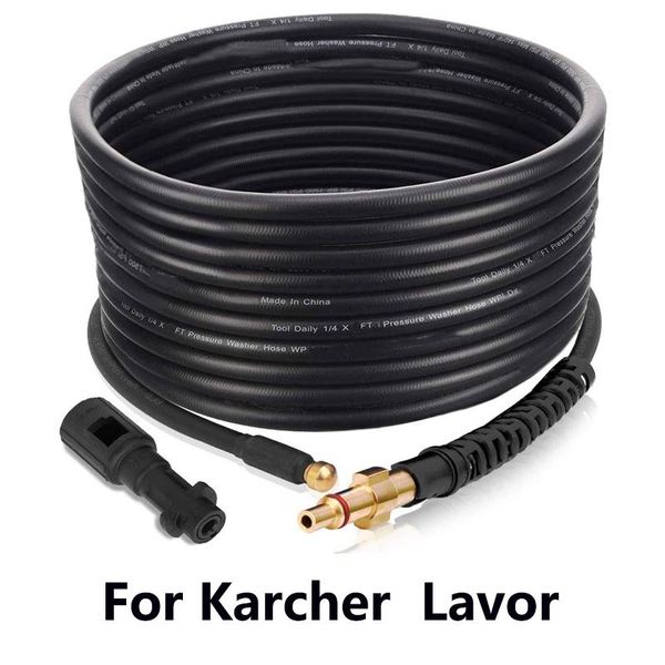 high pressure clean pipe 10m33ft, 2300 psi 160 bar drain and cleaning hose kit with adapter for lavor karcher k-series water gun & snow foam
high pressure clean pipe 10m33ft, 2300 psi 160 bar drain and cleaning hose kit with adapter for lavor karcher k-series water gun & snow foam