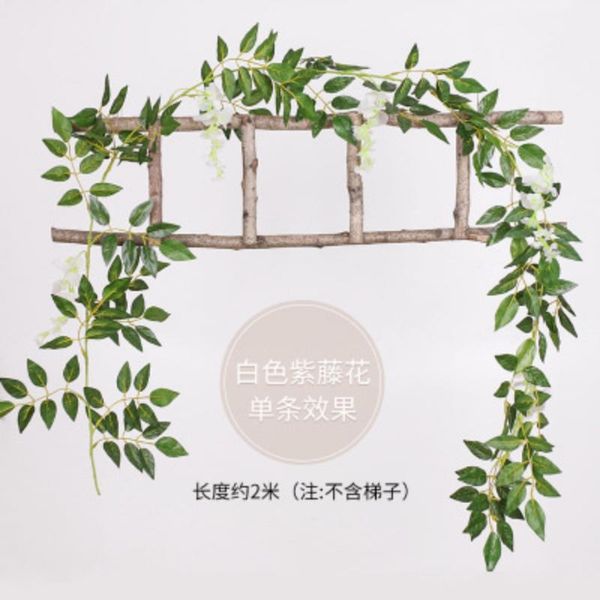 1pcs wisteria artificial flower fake plants vine garland wedding arch home garden decoration rattan trailing flowers ivy wall decorative & w
1pcs wisteria artificial flower fake plants vine garland wedding arch home garden decoration rattan trailing flowers ivy wall decorative & w