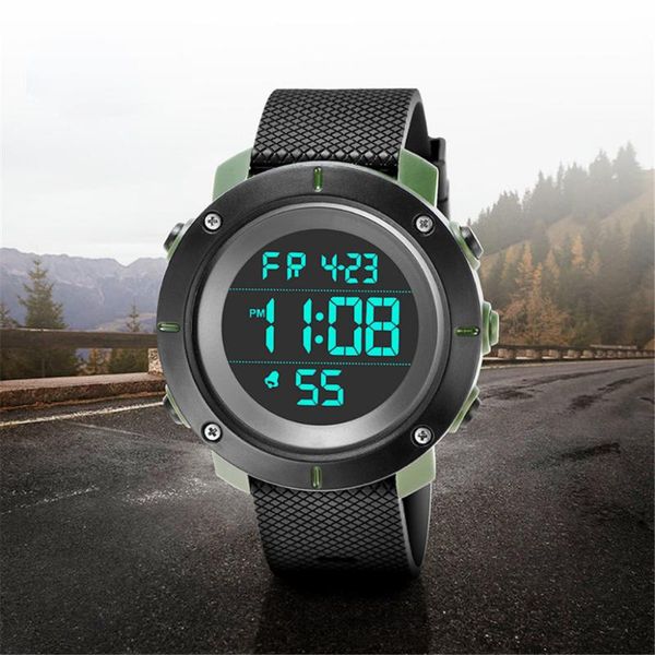 wristwatches fashion digital watches men outdoor waterproof 30 bar erkek kol saati relogio masculino sport led electronic wrist watch #a, Slivery;brown
wristwatches fashion digital watches men outdoor waterproof 30 bar erkek kol saati relogio masculino sport led electronic wrist watch #a, Slivery;brown