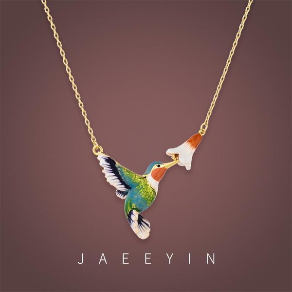 chains and colorful hummingbirds honey necklace pendant female xia xiaozhong drip enamel ins act the role ofing is tasted, Silver
chains and colorful hummingbirds honey necklace pendant female xia xiaozhong drip enamel ins act the role ofing is tasted, Silver
