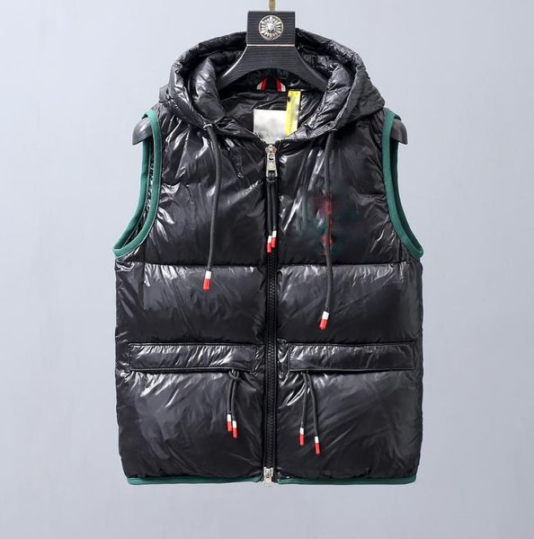 men's down jacket fashion designer men's and women's winter sleeveless down jacket, Black
men's down jacket fashion designer men's and women's winter sleeveless down jacket, Black