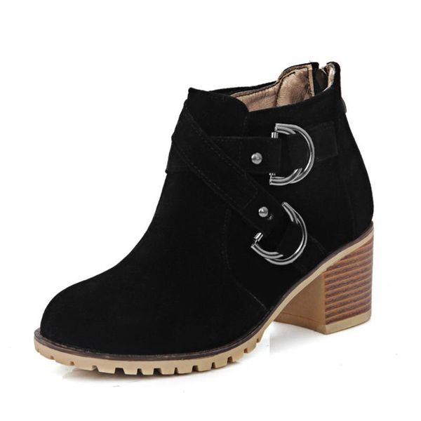 boots gigifox fashion women great quality shoes square heel solid med ankle cool 2021 comfy leisure woman, Black
boots gigifox fashion women great quality shoes square heel solid med ankle cool 2021 comfy leisure woman, Black