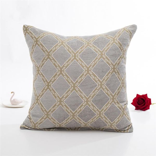 grey cushion cover 45*45cm plaid jacquard pillow case chenille decorative pillows for sofa throw covers cojins home decor cushion/decorative
grey cushion cover 45*45cm plaid jacquard pillow case chenille decorative pillows for sofa throw covers cojins home decor cushion/decorative