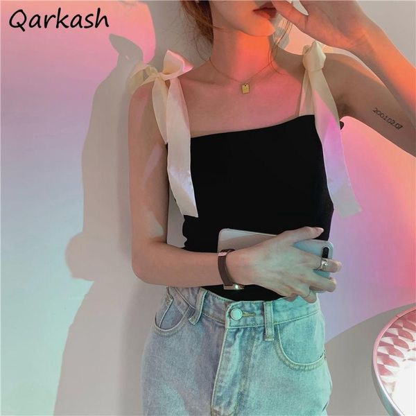 women's tanks & camis camisoles women summer 2021 style bowknot design ulzzang elegant knitted patchwork temperament bf casual all, White
women's tanks & camis camisoles women summer 2021 style bowknot design ulzzang elegant knitted patchwork temperament bf casual all, White