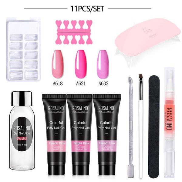 nail art kits rosalind acrylic gel poly kit extension glitter building jelly polish with uv lamp manicure tool set
nail art kits rosalind acrylic gel poly kit extension glitter building jelly polish with uv lamp manicure tool set