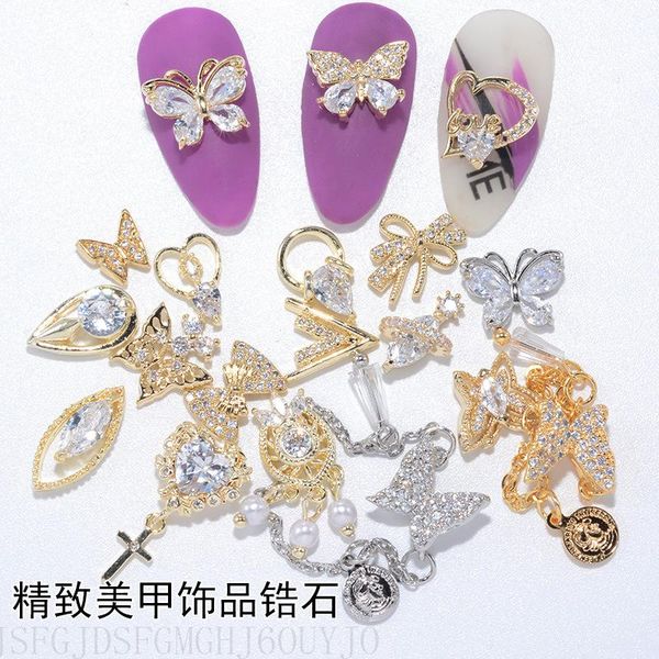 nail art decorations 1pc fashion tassel charms butterfly crystal metal 3d pendant luxury strass jewelry for large gem rhinestones, Silver;gold
nail art decorations 1pc fashion tassel charms butterfly crystal metal 3d pendant luxury strass jewelry for large gem rhinestones, Silver;gold
