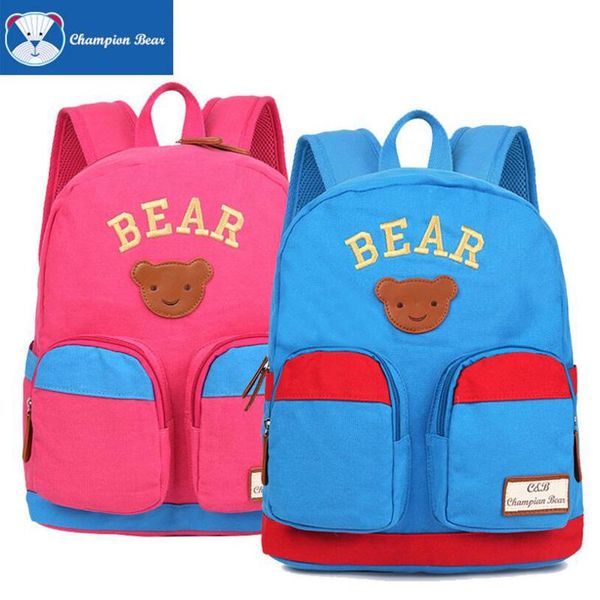 backpack 2021 children sky blue pink cute bear letters schoolbag fashion design girls knapsack boys canvas cotton rucksack
backpack 2021 children sky blue pink cute bear letters schoolbag fashion design girls knapsack boys canvas cotton rucksack