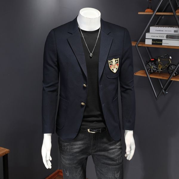 boutique men's clothing autumn 2020 new casual suits men's trendy brand small suits trendy fashion casual clothes shanxi, White;black
boutique men's clothing autumn 2020 new casual suits men's trendy brand small suits trendy fashion casual clothes shanxi, White;black