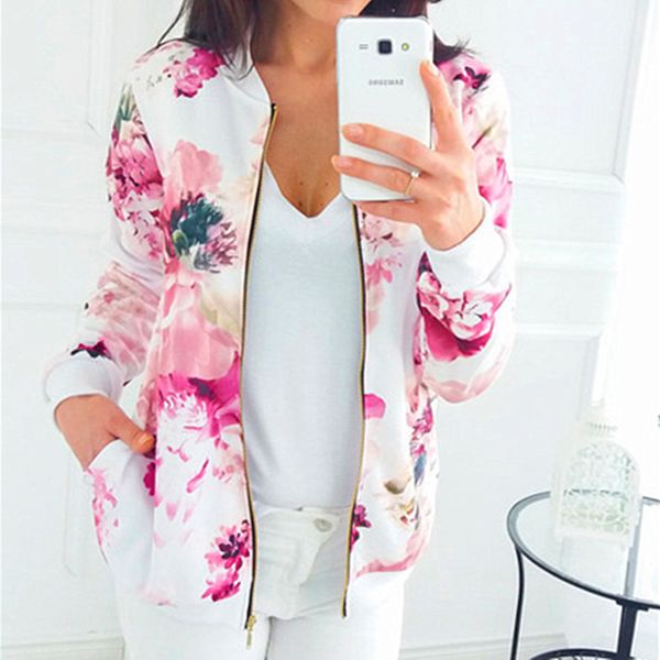 women ladies retro floral zipper up bomber long sleeve slim plaid jacket casual floral zipper up bomber coat outwearby air, Black;white
women ladies retro floral zipper up bomber long sleeve slim plaid jacket casual floral zipper up bomber coat outwearby air, Black;white