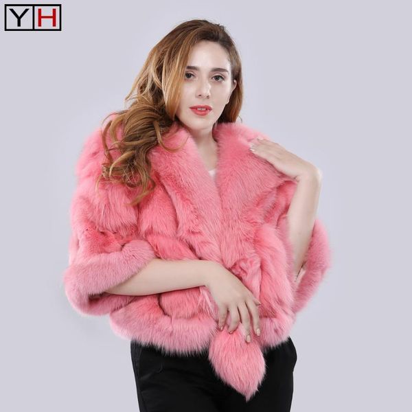 winter women real fur jacket coat lady soft warm genuine short good quality shawl outerwear women's & faux, Black
winter women real fur jacket coat lady soft warm genuine short good quality shawl outerwear women's & faux, Black