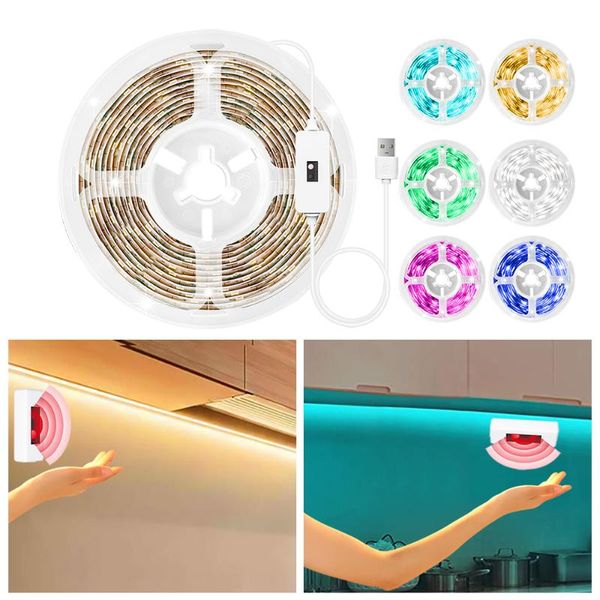 hand sweep sensor led light strip dimmable smd2835 dc 5v 2a usb tape diode kitchen night lamp tv backlight 0.5m - 5m strips
hand sweep sensor led light strip dimmable smd2835 dc 5v 2a usb tape diode kitchen night lamp tv backlight 0.5m - 5m strips