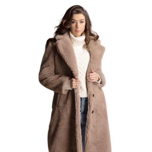 women's trench coats european american faux fur fashion coat 2021 single-breasted large size casual windbreaker winter warm parker a676, Tan;black
women's trench coats european american faux fur fashion coat 2021 single-breasted large size casual windbreaker winter warm parker a676, Tan;black