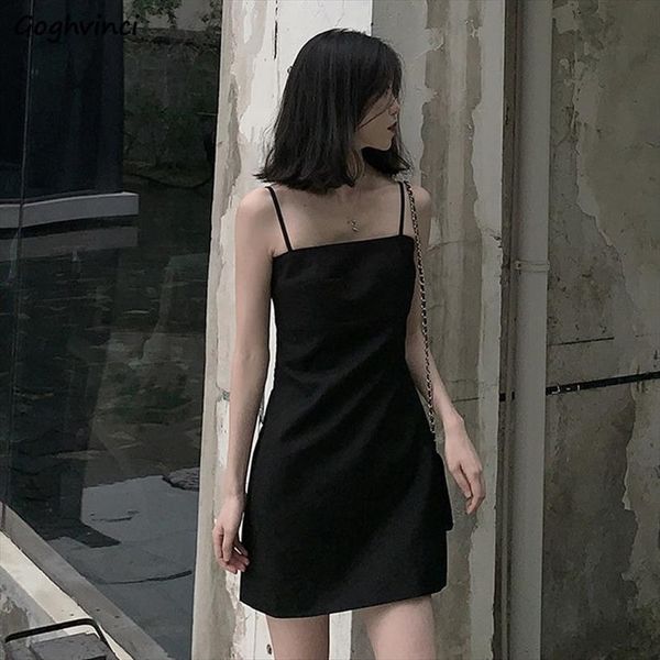 sleeveless spaghetti strap mini womens dress spliced chic fashion elegant ins partywear streetwear all match, Black;gray
sleeveless spaghetti strap mini womens dress spliced chic fashion elegant ins partywear streetwear all match, Black;gray