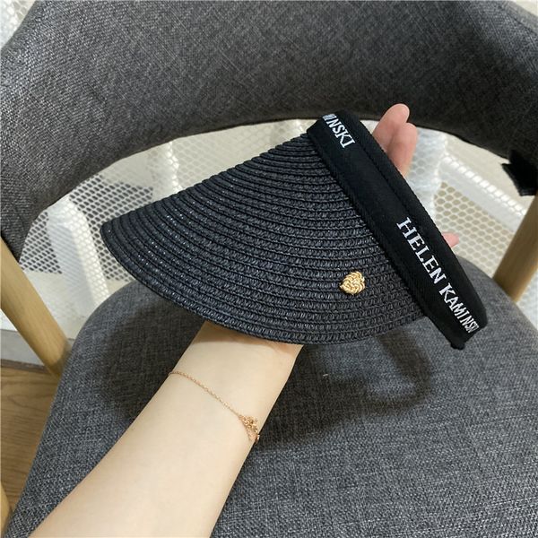 letter embroidery leisure straw outdoor travel sun sunscreen no hat women's, Yellow
letter embroidery leisure straw outdoor travel sun sunscreen no hat women's, Yellow