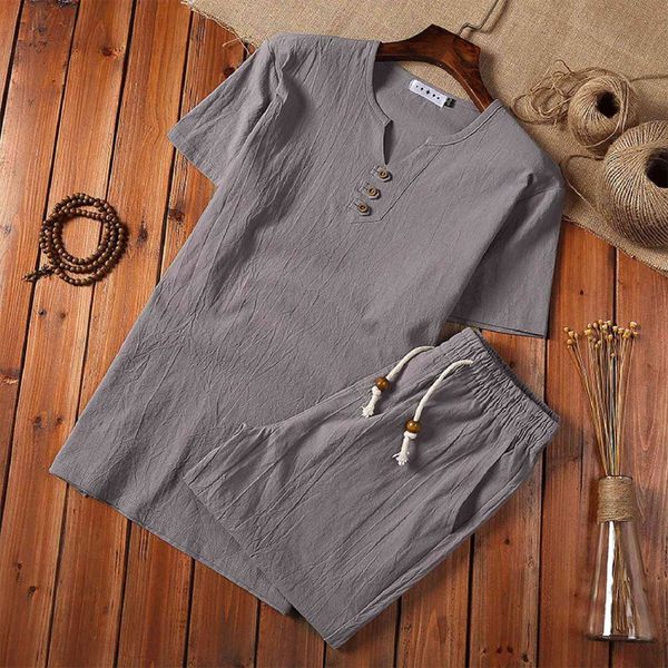 chinese traditional kung fu clothing men tracksuits suit v neck short sleeve shirt pants set male shorts linen breathable, Gray
chinese traditional kung fu clothing men tracksuits suit v neck short sleeve shirt pants set male shorts linen breathable, Gray