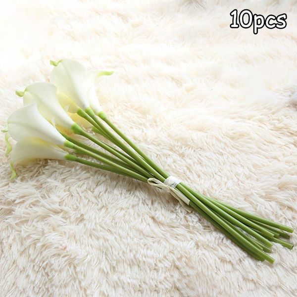 10pcs/set pure white artificial calla lily real touch silk flower wedding party bouquet home decor flowers without vase storage bags
10pcs/set pure white artificial calla lily real touch silk flower wedding party bouquet home decor flowers without vase storage bags