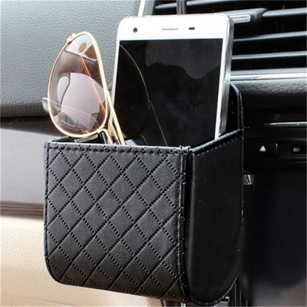 car organizer air vent storage bag auto conditioner leather sundries box for mobile phone key tissue with hook
car organizer air vent storage bag auto conditioner leather sundries box for mobile phone key tissue with hook