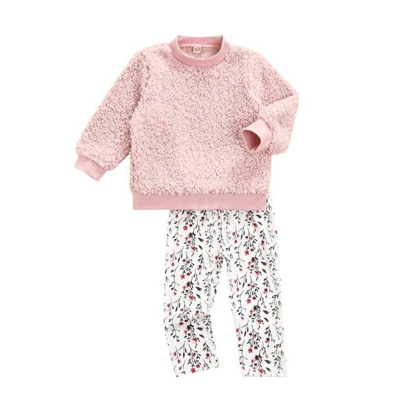 clothing sets infant kids baby girl velvet , floral pants suit, long sleeve round neck blouse loose trousers 1-6t, White
clothing sets infant kids baby girl velvet , floral pants suit, long sleeve round neck blouse loose trousers 1-6t, White