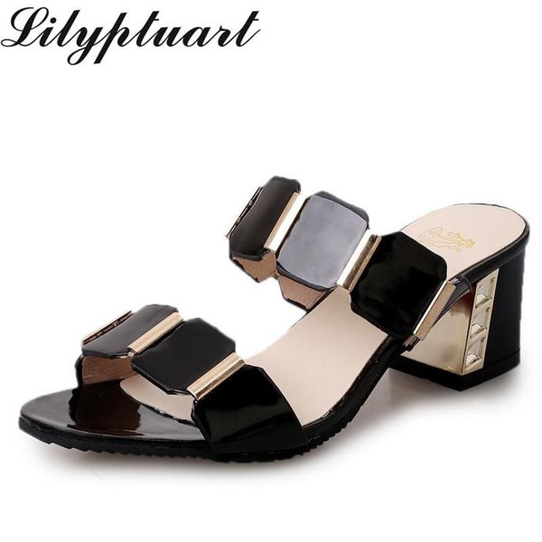 ladies summer thick heel fashion fish mouth sandals and slippers joker word drag anti-slip open toe women's shoes, Black
ladies summer thick heel fashion fish mouth sandals and slippers joker word drag anti-slip open toe women's shoes, Black