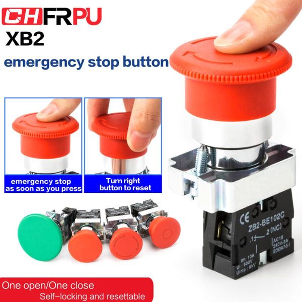 smart home control 22mm xb2 series emergency sbutton switch no+nc 10a/415v red mushroom head
smart home control 22mm xb2 series emergency sbutton switch no+nc 10a/415v red mushroom head