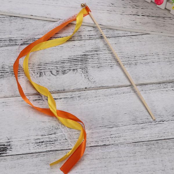 party decoration 10pcs wedding wands ribbon streamers with bell lace fairy stick favors supplies (orange)
party decoration 10pcs wedding wands ribbon streamers with bell lace fairy stick favors supplies (orange)