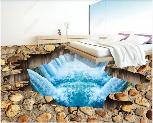 custom self-adhesive waterproof 3d flooring wallpaper wall stickers three-dimensional waterfall stone bathroom floor painting wallpapers
custom self-adhesive waterproof 3d flooring wallpaper wall stickers three-dimensional waterfall stone bathroom floor painting wallpapers