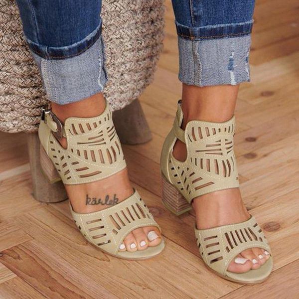 sandals women 2021 woman flats ladies fashion peep toe high heel solid buckle casual shoes chaussure femme, Black 
sandals women 2021 woman flats ladies fashion peep toe high heel solid buckle casual shoes chaussure femme, Black