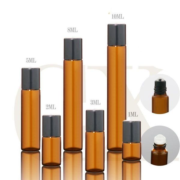 storage bottles & jars 5pcs amber roll on roller bottle for essential oils refillable perfume deodorant containers with black lid 3ml 5ml 10
storage bottles & jars 5pcs amber roll on roller bottle for essential oils refillable perfume deodorant containers with black lid 3ml 5ml 10