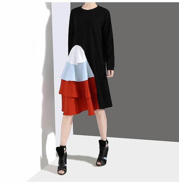 casual dresses 2021 full vadim dress regular o-neck ukraine zanzea plus size women long sleeve spring korean, Black;gray
casual dresses 2021 full vadim dress regular o-neck ukraine zanzea plus size women long sleeve spring korean, Black;gray
