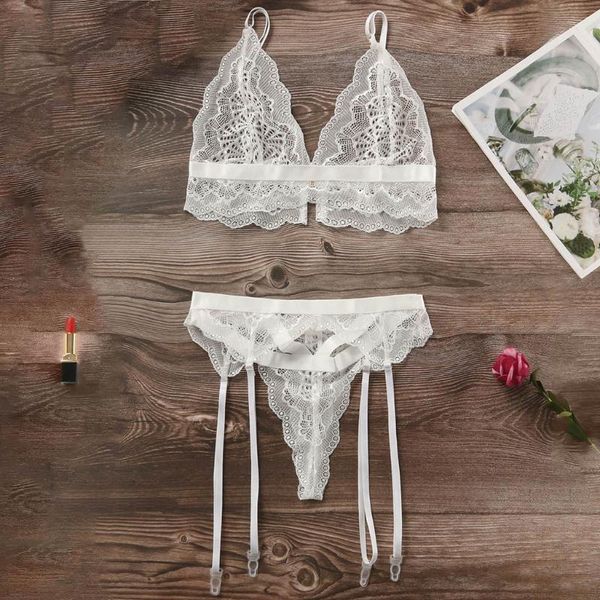 lingerie set women's lace hollow openwork perspective women underwear robe sets lenceria para mujer bras, Red;black
lingerie set women's lace hollow openwork perspective women underwear robe sets lenceria para mujer bras, Red;black