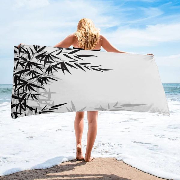 towel black bamboo leaves bath microfiber beach towels quick-dry for adults yoga mat
towel black bamboo leaves bath microfiber beach towels quick-dry for adults yoga mat