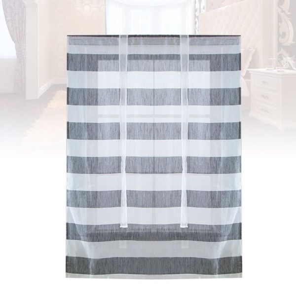 fashion roman curtain chic striped blackout window voile drape for bedroom living room decor (grey) & drapes
fashion roman curtain chic striped blackout window voile drape for bedroom living room decor (grey) & drapes