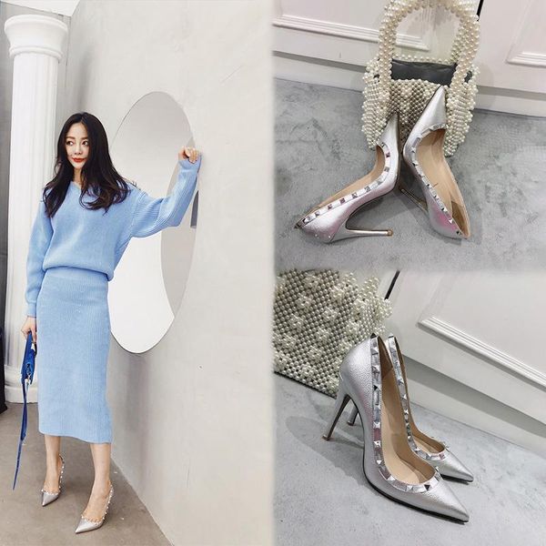 dress shoes women's rivet high heels pointed toe stiletto patent leather silver shallow mouth black orange single
dress shoes women's rivet high heels pointed toe stiletto patent leather silver shallow mouth black orange single