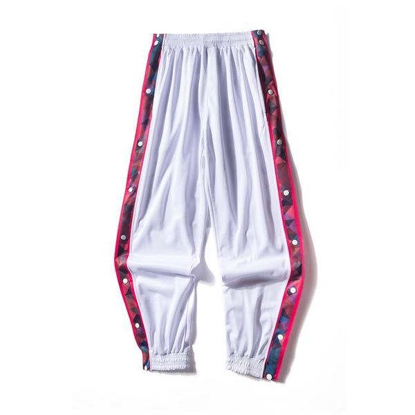 men's pants guard pants, breasted basketball training warm-up full open button sports casual, Black
men's pants guard pants, breasted basketball training warm-up full open button sports casual, Black