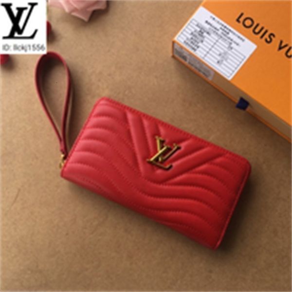 compact brand leather designer evening luxury chain m63288 clutches red real quilted long wave wallets pattern purse zip wallet men key card, Red;black
compact brand leather designer evening luxury chain m63288 clutches red real quilted long wave wallets pattern purse zip wallet men key card, Red;black