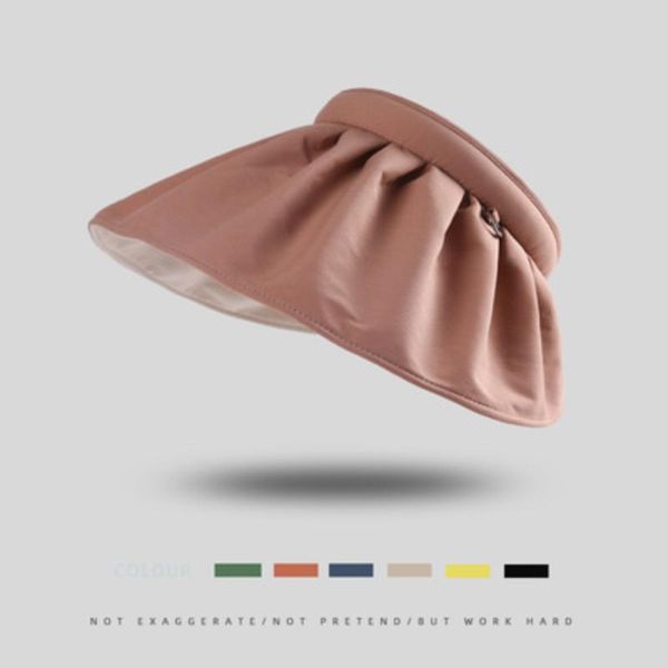 wide brim hats 2021 hat women's summer empty sun breathable day shell korean leisure hairband, Blue;gray
wide brim hats 2021 hat women's summer empty sun breathable day shell korean leisure hairband, Blue;gray