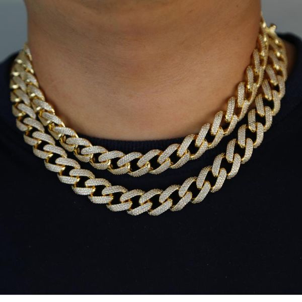 iced out paved rhinestones cz 15mm gold silver full miami curb cuban chain bling rapper necklaces for men hip hop jewelry chains
iced out paved rhinestones cz 15mm gold silver full miami curb cuban chain bling rapper necklaces for men hip hop jewelry chains