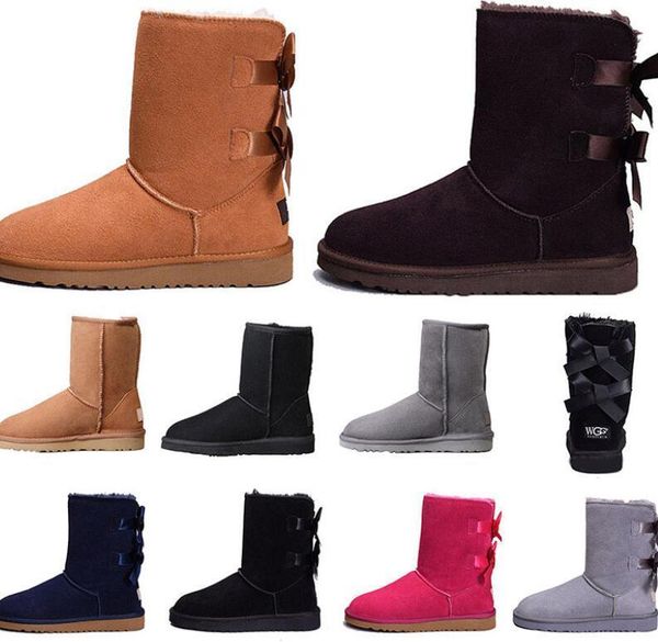 australia wgg classic tall winter boots real leather bailey booties girl botte bowknot women's bow snow boot, Black
australia wgg classic tall winter boots real leather bailey booties girl botte bowknot women's bow snow boot, Black