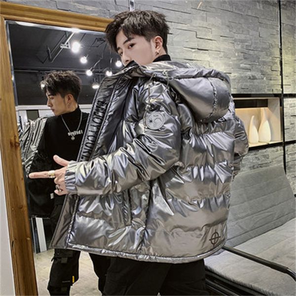 man punk down parkas fashion trend couples thicken zipper hooded outerwears designer winter male casual luxury bread jackets coats, Black
man punk down parkas fashion trend couples thicken zipper hooded outerwears designer winter male casual luxury bread jackets coats, Black