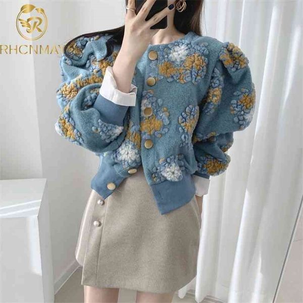 designer short jacket for women luxury appliques flowers retro style lantern sleeves woolen jackets outerwear coats 210520, Black;brown
designer short jacket for women luxury appliques flowers retro style lantern sleeves woolen jackets outerwear coats 210520, Black;brown