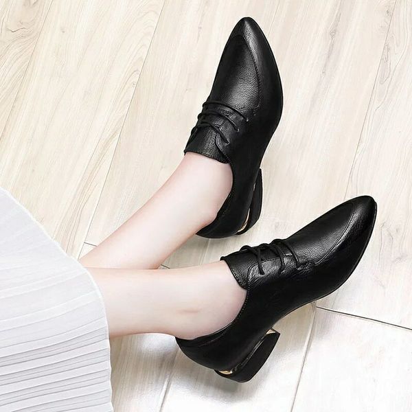 shoes spring mid heels,women's shoes,soft pu leather,square heel,pointed toe,lace-up,fashion british style,female footware,beige uco4, Black
shoes spring mid heels,women's shoes,soft pu leather,square heel,pointed toe,lace-up,fashion british style,female footware,beige uco4, Black