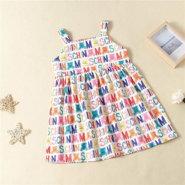 girl's dresses one-piece princess dress kid girl clothing summer outfits fashion sweet suspender cute bear letter print a-line, Red;yellow
girl's dresses one-piece princess dress kid girl clothing summer outfits fashion sweet suspender cute bear letter print a-line, Red;yellow