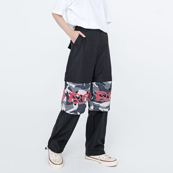 men's pants hip hop drawstring feet color game streetwear cargo men's and women's trousers straight line camouflage baggy pan, Black
men's pants hip hop drawstring feet color game streetwear cargo men's and women's trousers straight line camouflage baggy pan, Black