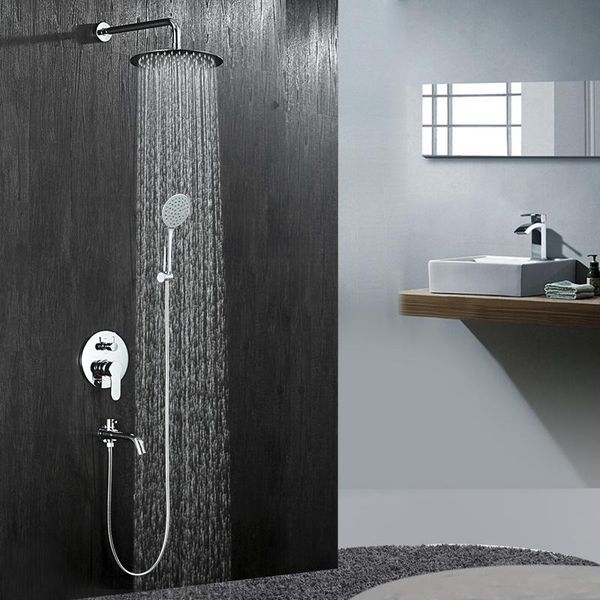 beiluode bathroom chrome brass shower set rainfall concealed feucet system bathtub cold and mixer hidden la1028 sets
beiluode bathroom chrome brass shower set rainfall concealed feucet system bathtub cold and mixer hidden la1028 sets