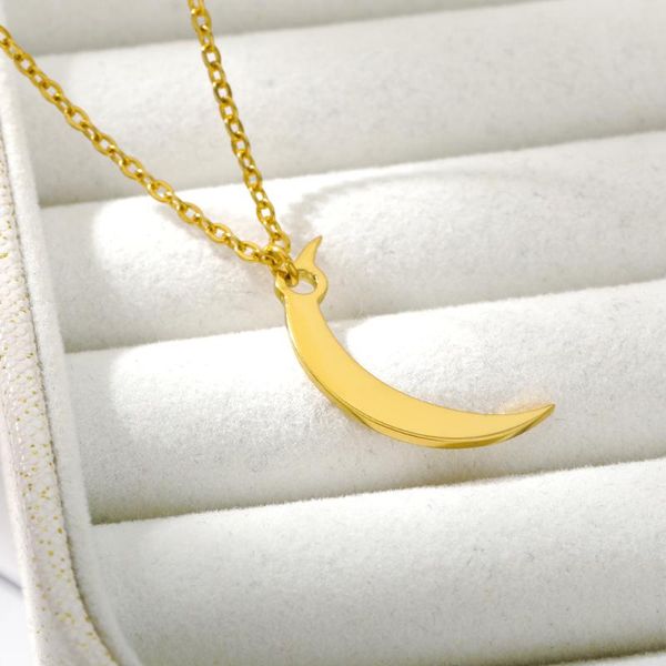 chains rxsmll fashion sweet moon pendant necklace trendy women wedding party jewelry simple handmade korean style accessories gifts, Silver
chains rxsmll fashion sweet moon pendant necklace trendy women wedding party jewelry simple handmade korean style accessories gifts, Silver